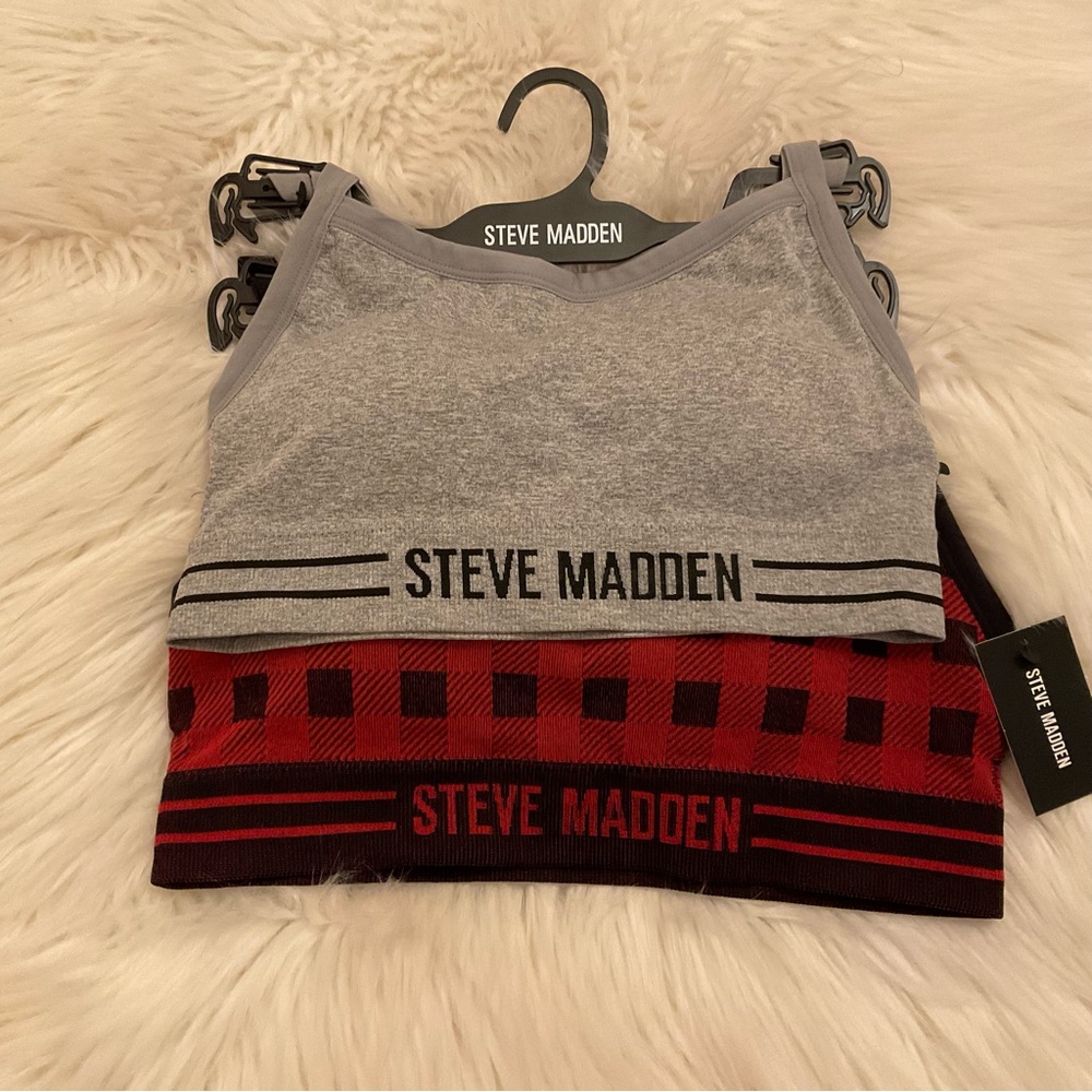 Steve Madden Lounge Bra Set of 2 - NWT - Size Medium - Picture 2 of 12